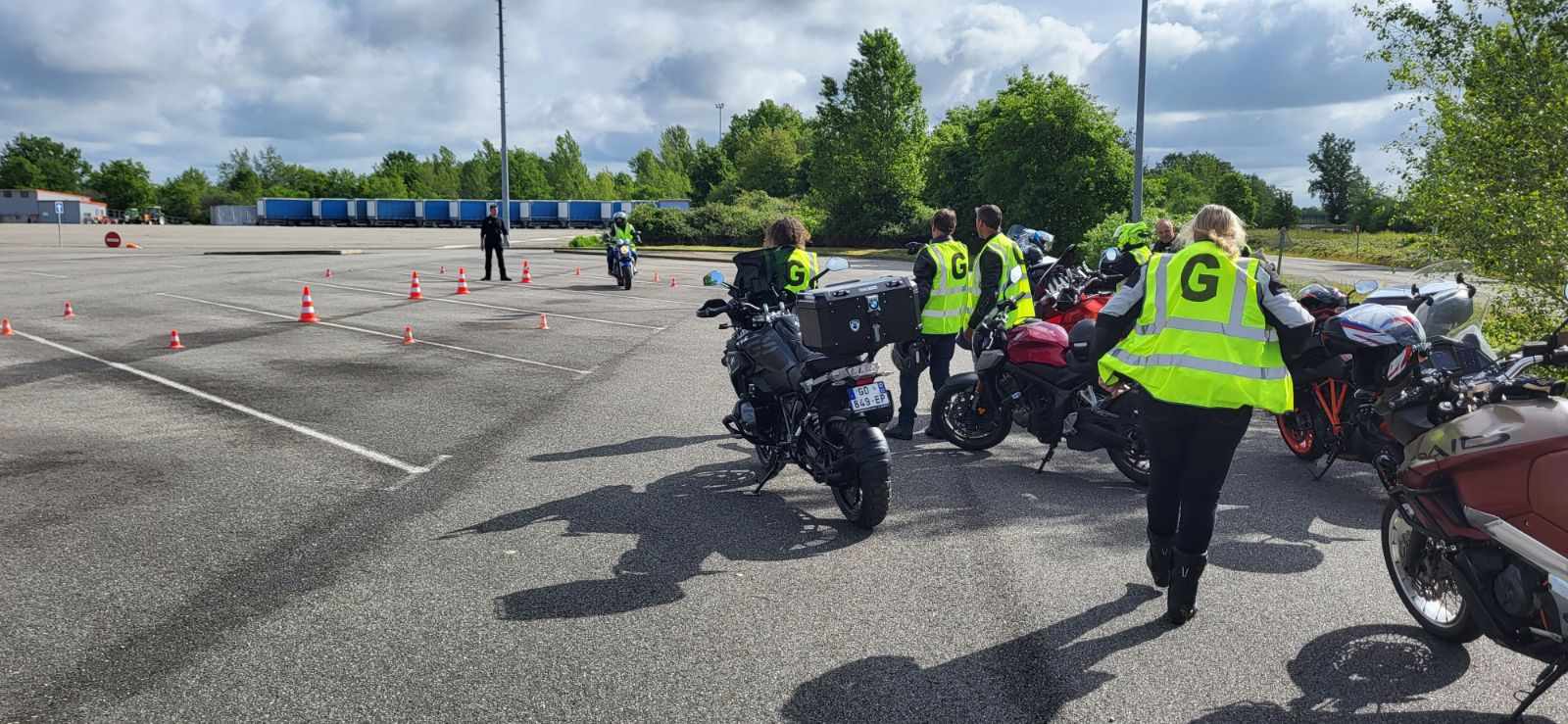 Journée moto trajectoire et sécurité du Tarn et Garonne